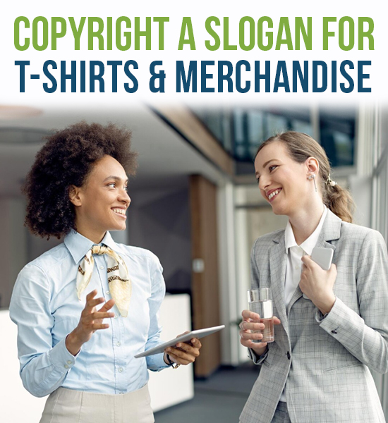 Copyright a Slogan for T-Shirts & Merchandise